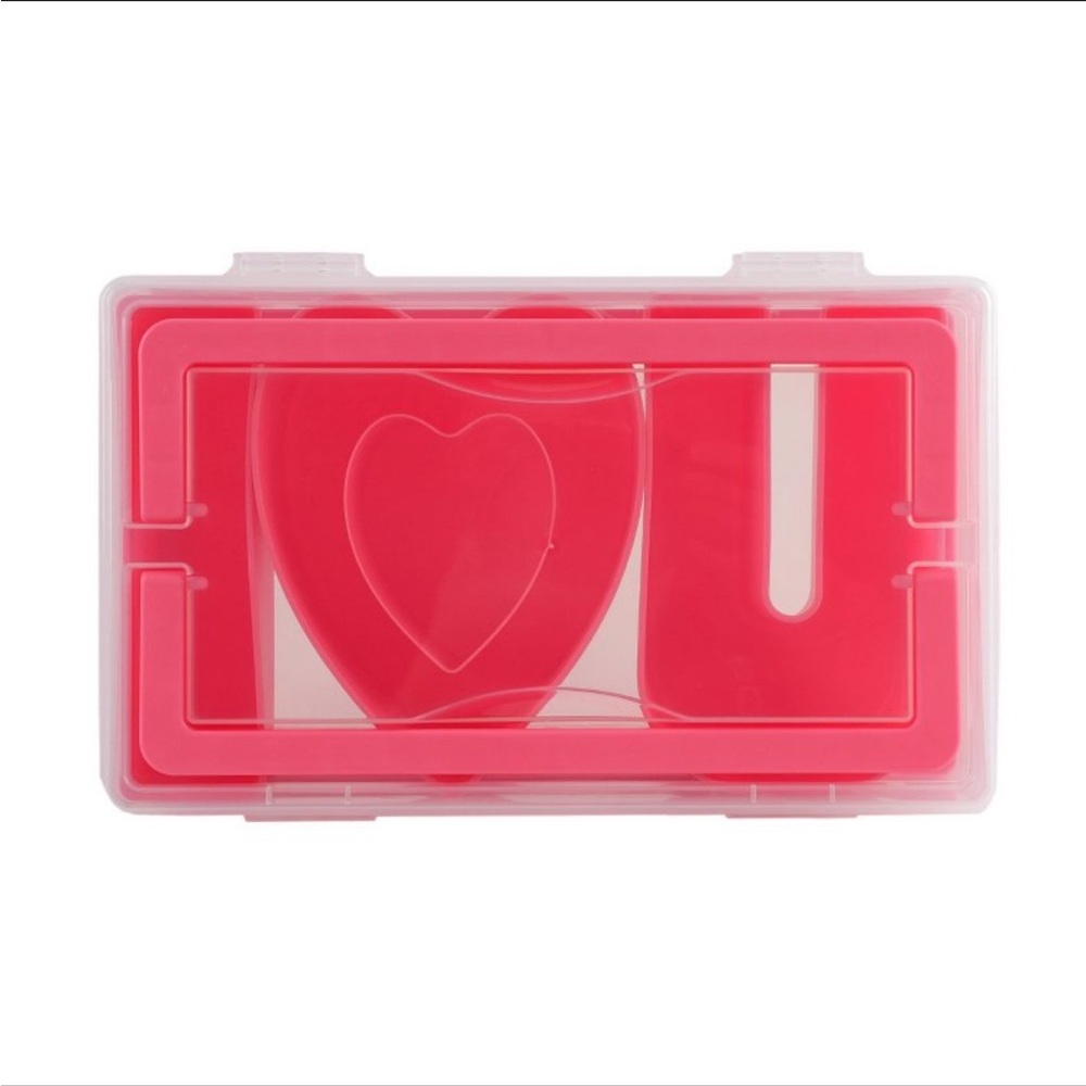 Valentines I HEART YOU Snackle Box Cook Color Pink Target - Picture 3 of 4